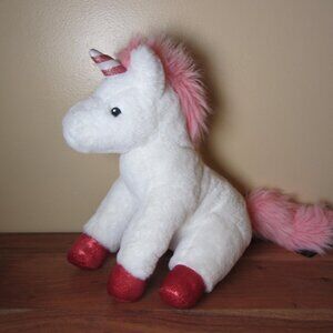 plush twinkle unicorn FAO Schwarz lights & sound 2021 Christmas (W2888)